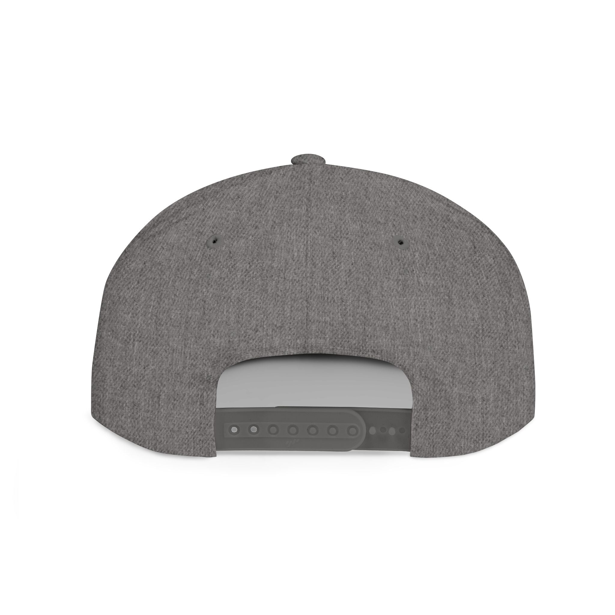 HUMEN Collage Logo Designer Flat Bill Snapback Hat - A nod to unity and self-expression.