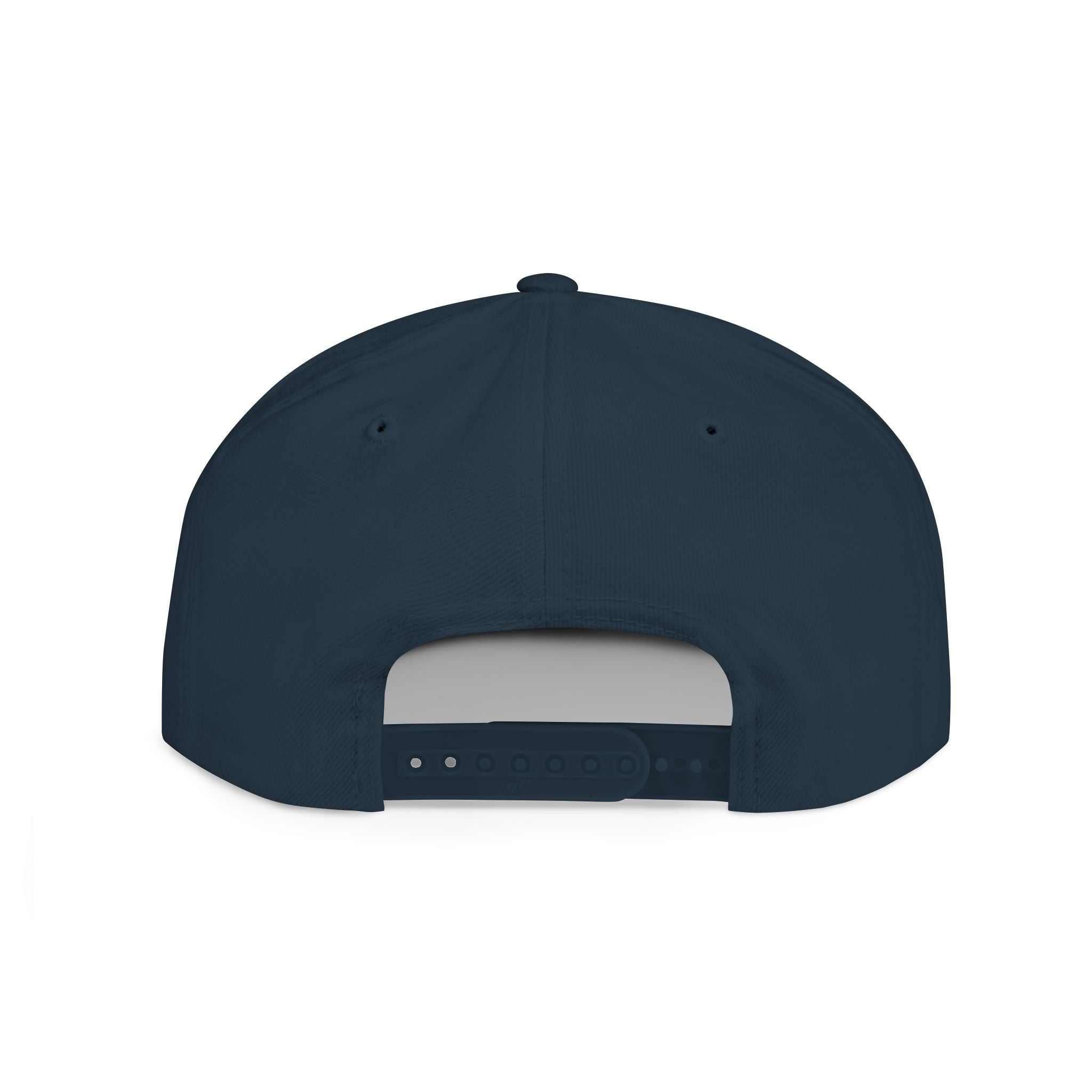 HUMEN Collage Logo Designer Flat Bill Snapback Hat - A nod to unity and self-expression.
