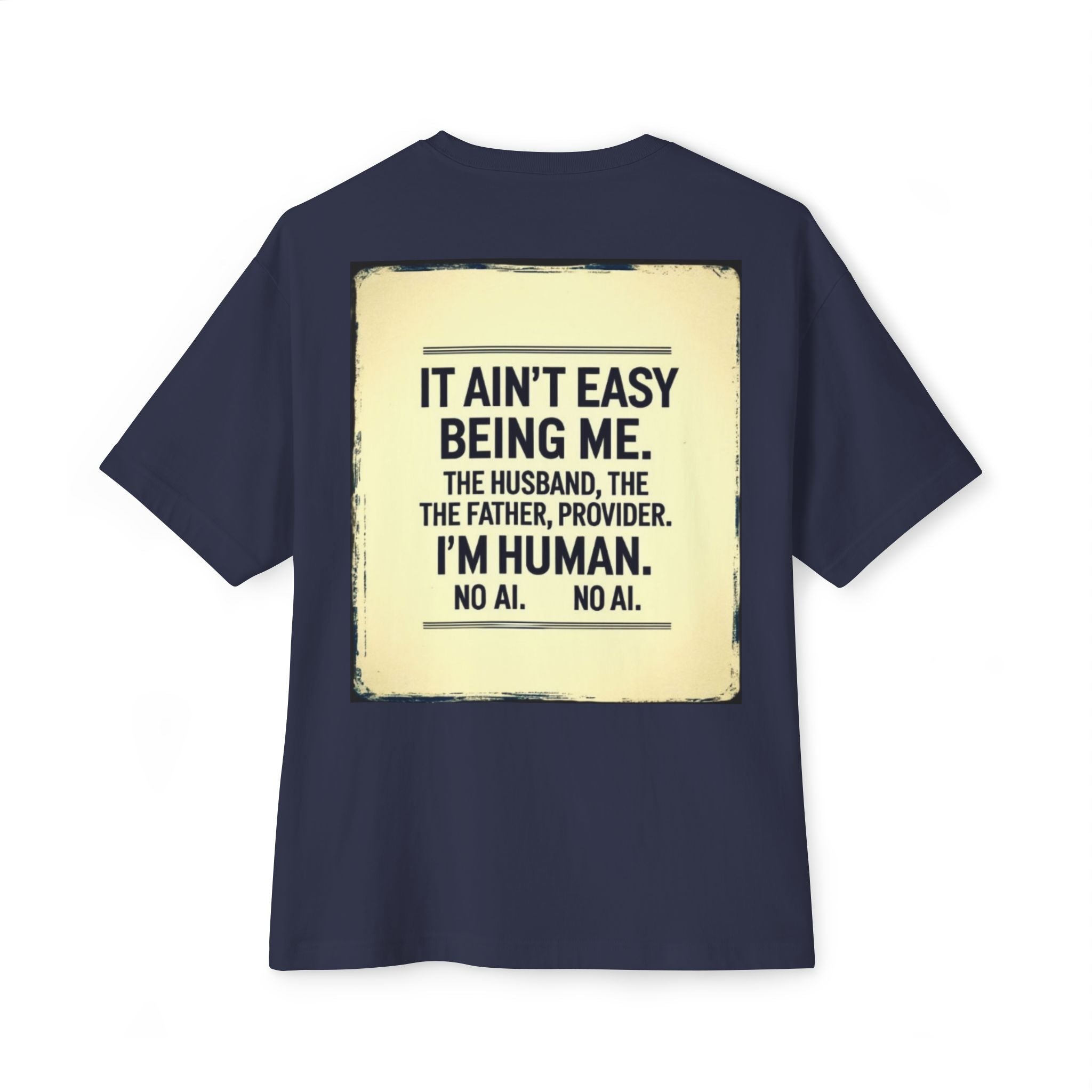 I'm Human Designer Oversized Boxy Tee