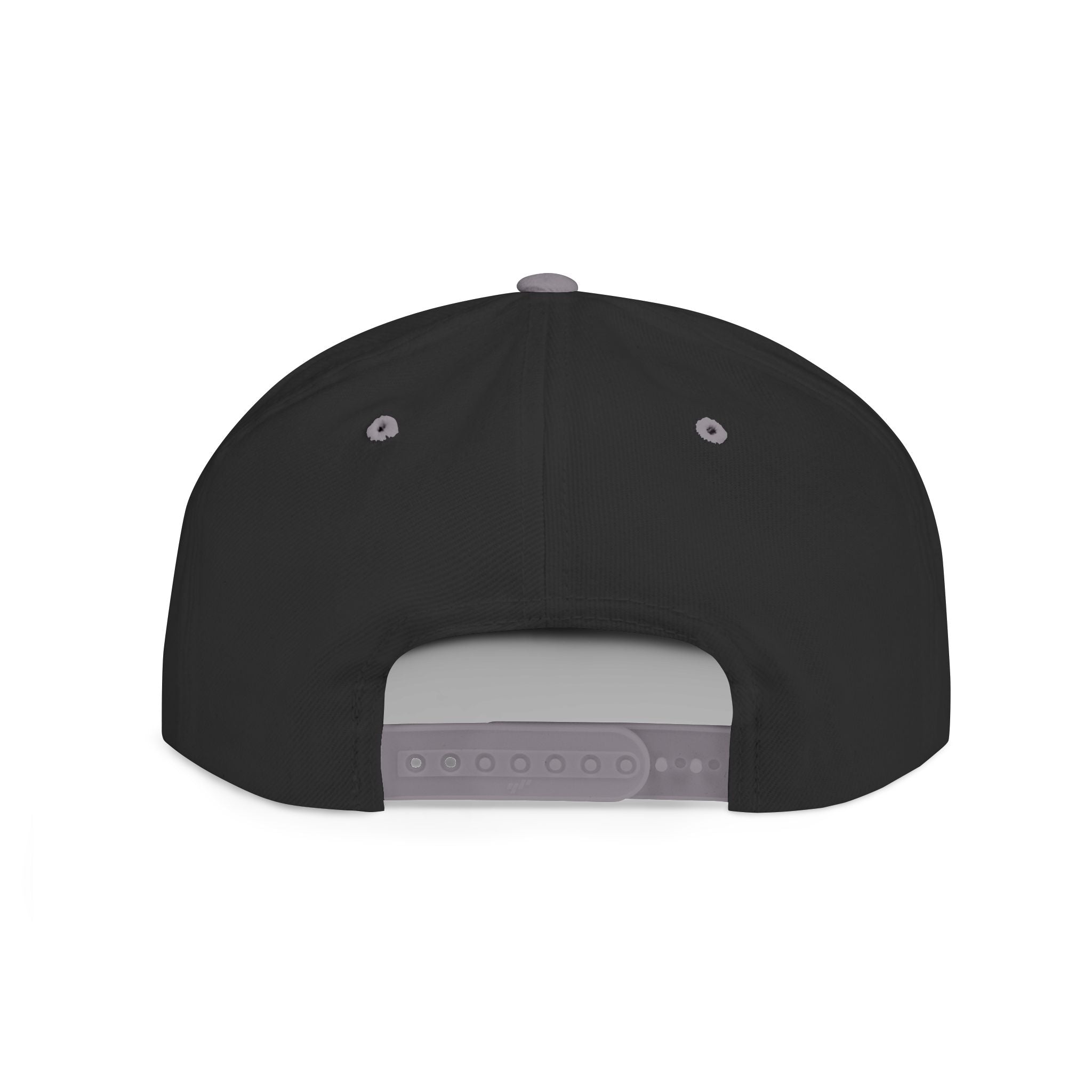 HUMEN Collage Logo Designer Flat Bill Snapback Hat - A nod to unity and self-expression.