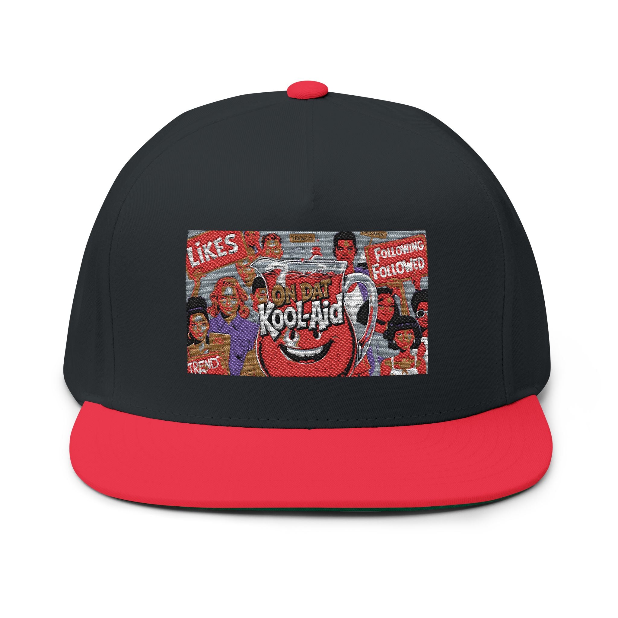 On Dat Kool-Aid Designer Flat Bill Cap