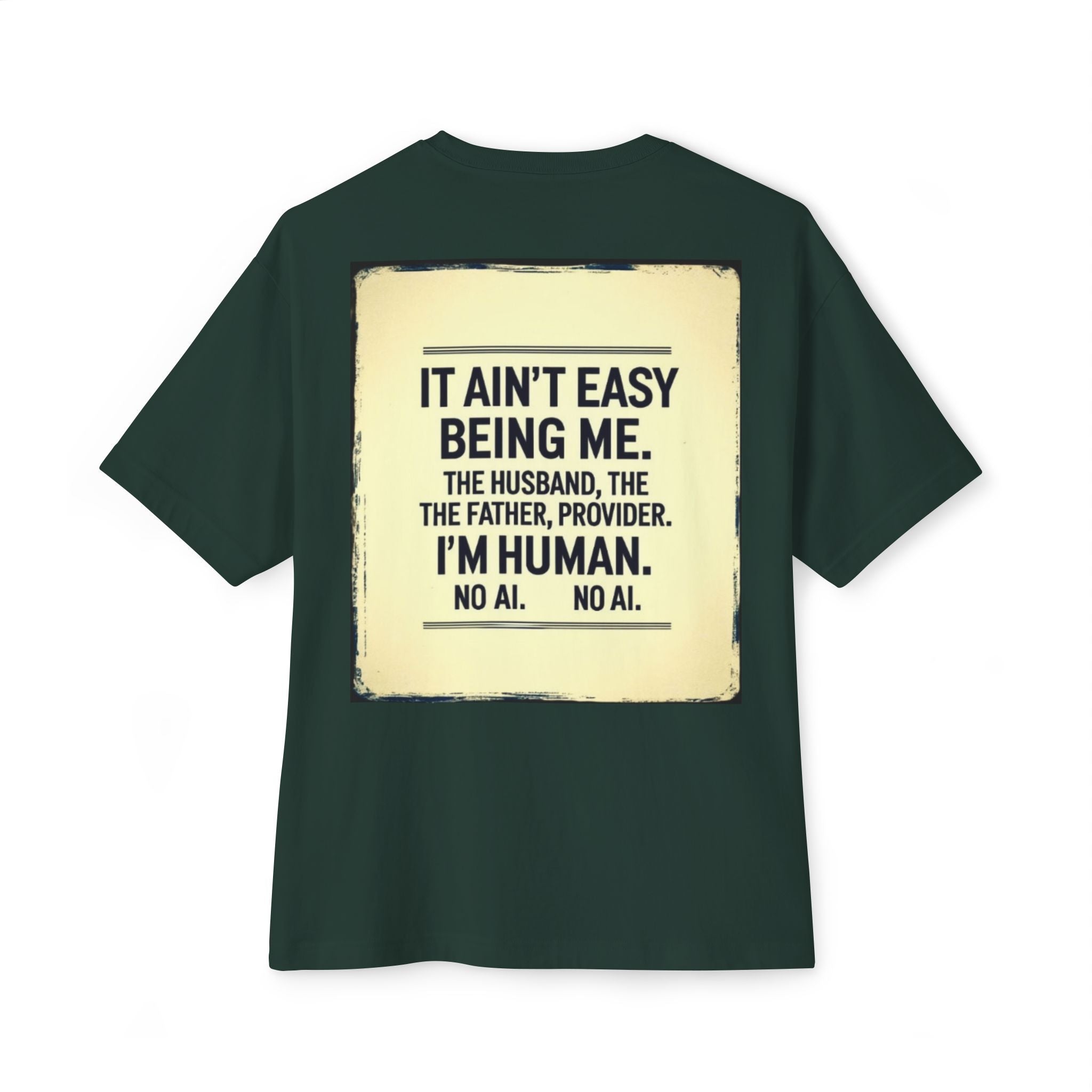 I'm Human Designer Oversized Boxy Tee