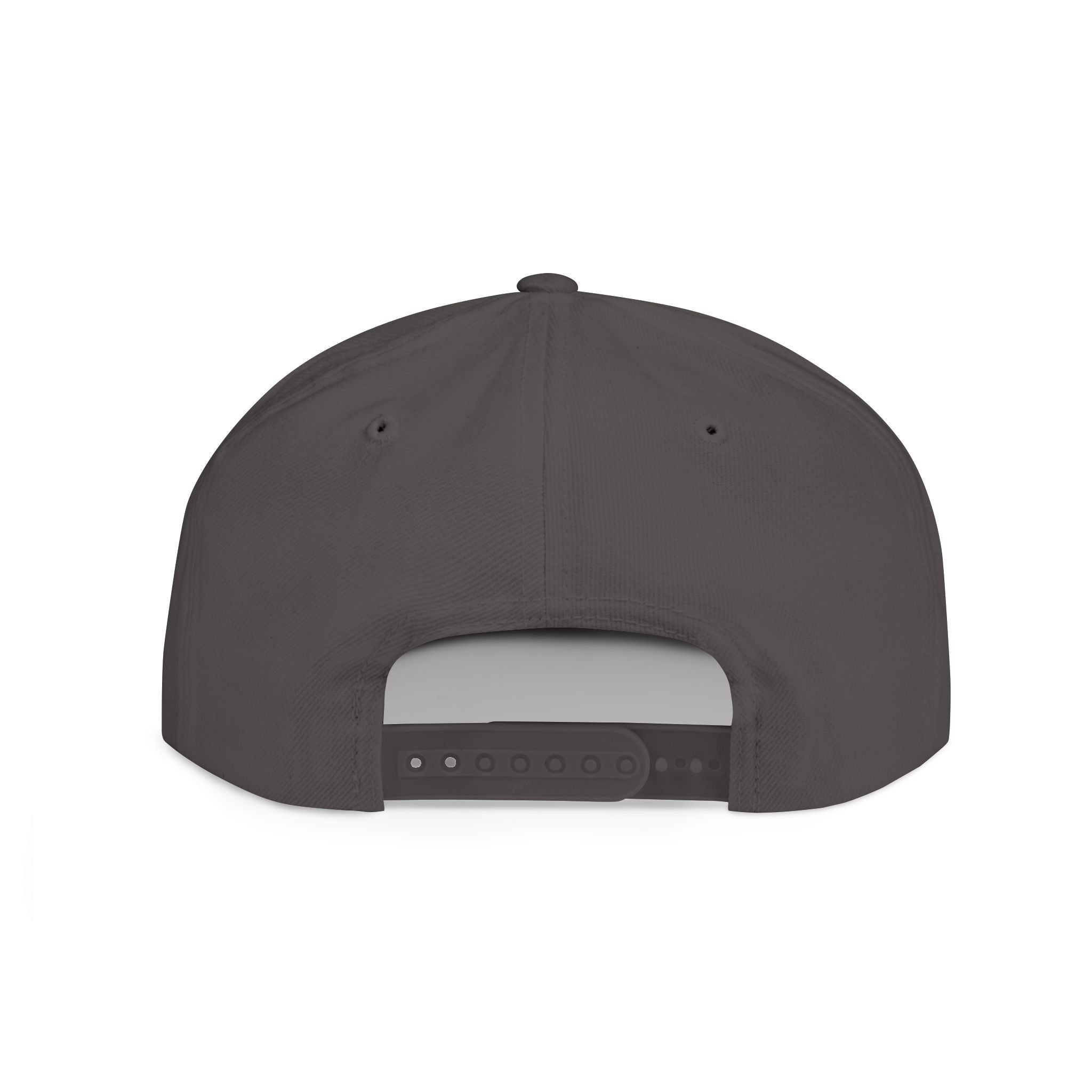 HUMEN Collage Logo Designer Flat Bill Snapback Hat - A nod to unity and self-expression.