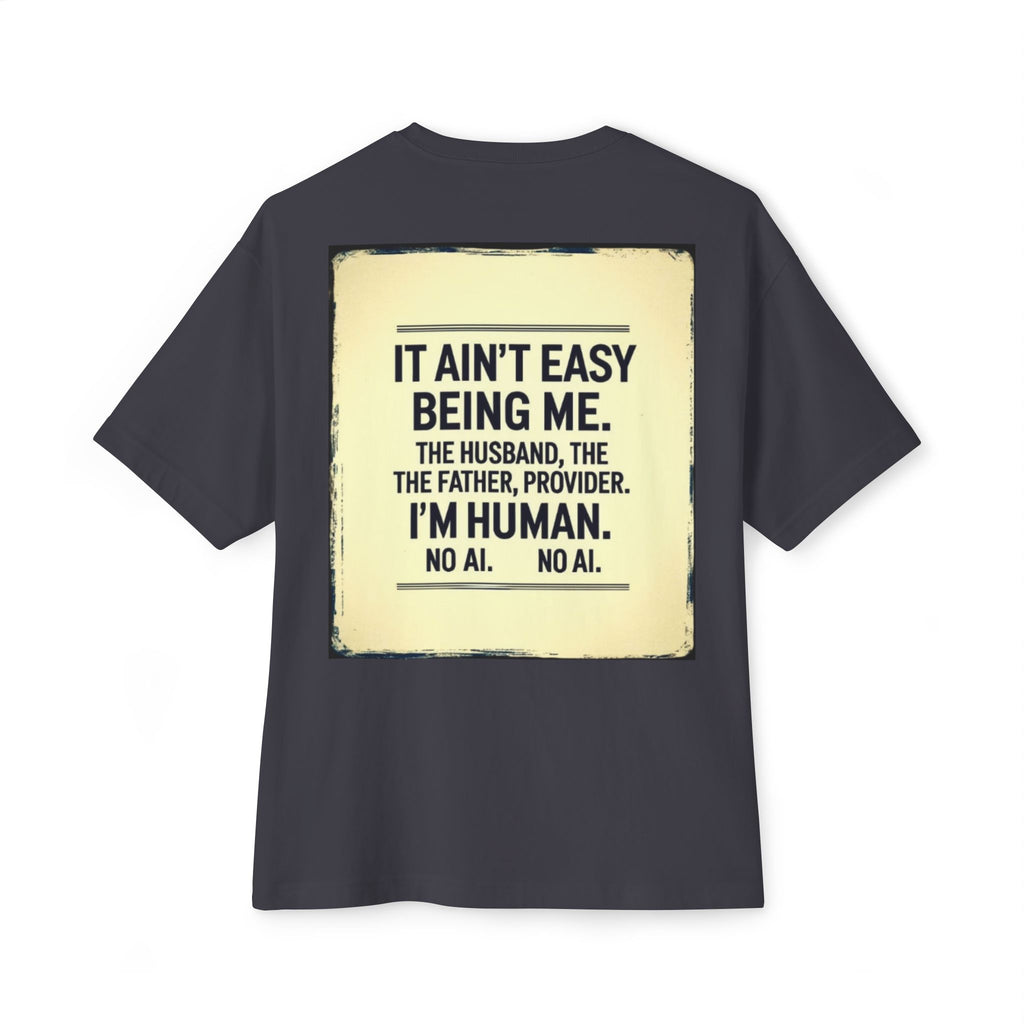 I'm Human Designer Oversized Boxy Tee