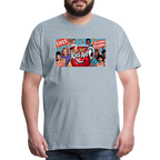"On Dat Kool-Aid" Premium T-Shirt; Sip the Truth—Not the Hype - heather ice blue