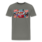 "On Dat Kool-Aid" Premium T-Shirt; Sip the Truth—Not the Hype - asphalt gray