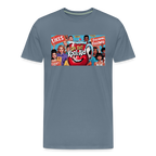"On Dat Kool-Aid" Premium T-Shirt; Sip the Truth—Not the Hype - steel blue