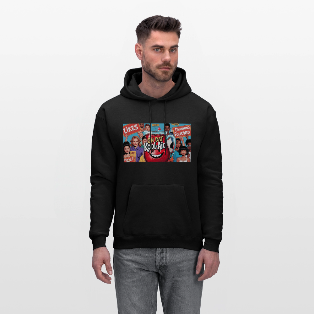 On Dat Kool-Aid Designer Hoodie, Sip the Truth—Not the Hype - black
