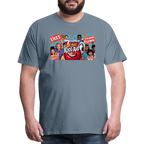 "On Dat Kool-Aid" Premium T-Shirt; Sip the Truth—Not the Hype - steel blue