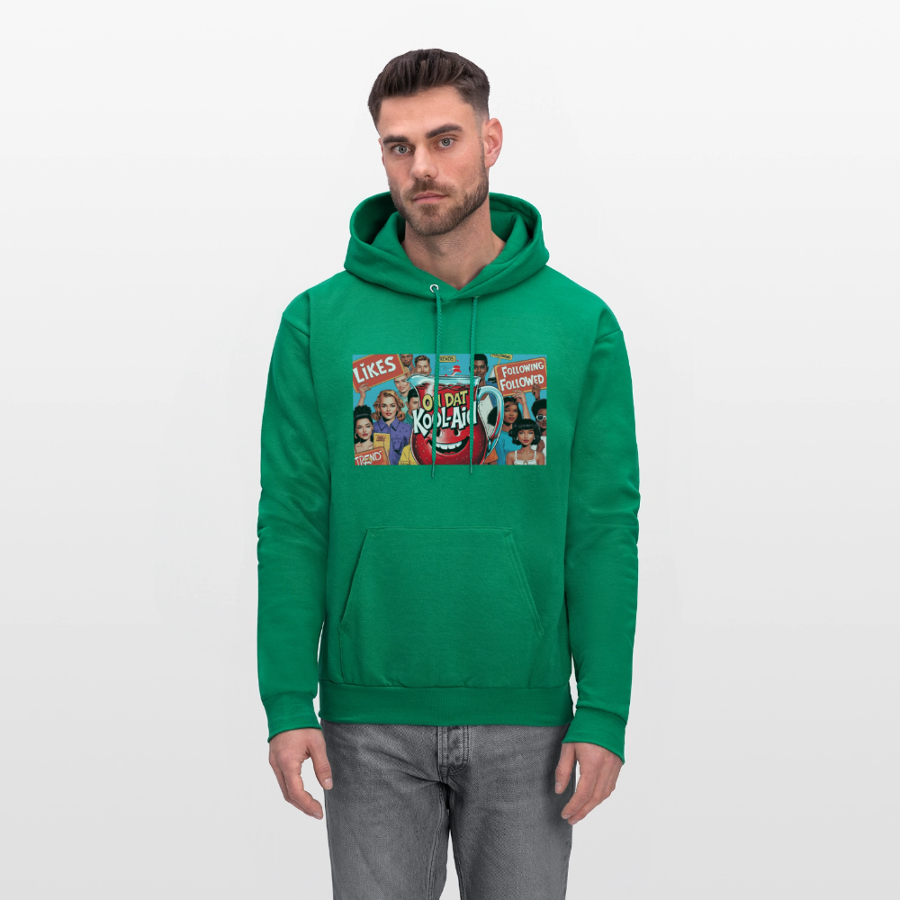 On Dat Kool-Aid Designer Hoodie, Sip the Truth—Not the Hype - kelly green