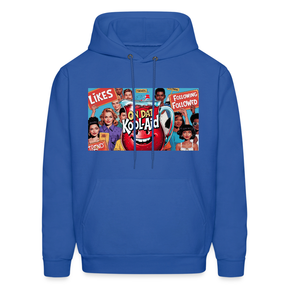 On Dat Kool-Aid Designer Hoodie, Sip the Truth—Not the Hype - royal blue