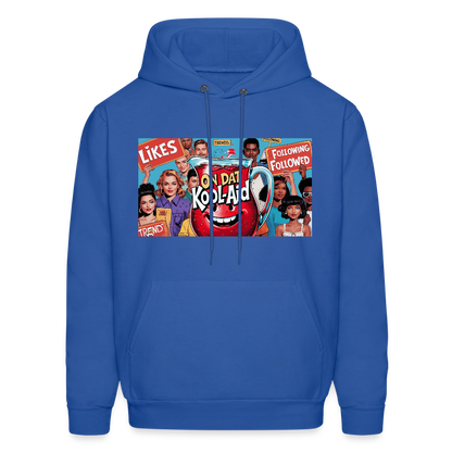 On Dat Kool-Aid Designer Hoodie, Sip the Truth—Not the Hype - royal blue