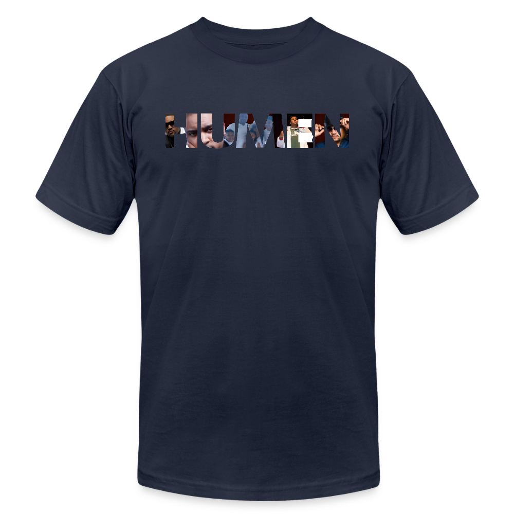 "HUMEN" COLLECTION T-Shirt, Perfect Gift for Friends, Unisex Fashion Wear, Great for Cozy Days - navy