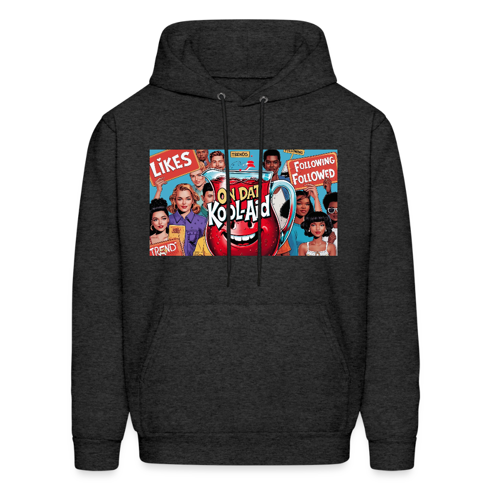 On Dat Kool-Aid Designer Hoodie, Sip the Truth—Not the Hype - charcoal grey