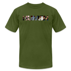 HUMEN Collage Logo Designer Tee - olive