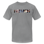HUMEN Collage Logo Designer Tee - slate