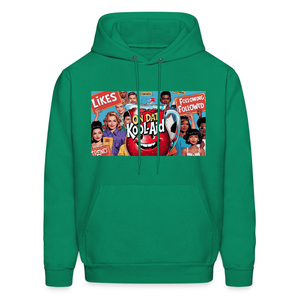 On Dat Kool-Aid Designer Hoodie, Sip the Truth—Not the Hype - kelly green