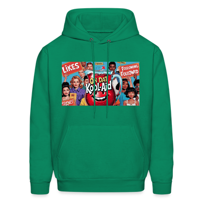 On Dat Kool-Aid Designer Hoodie, Sip the Truth—Not the Hype - kelly green
