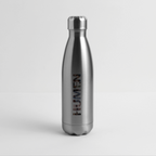 The iconic "HUMEN" logo Insulated Stainless Steel Water Bottle - silver
