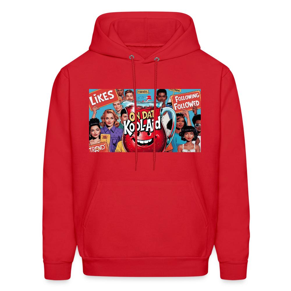On Dat Kool-Aid Designer Hoodie, Sip the Truth—Not the Hype - red