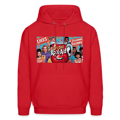 On Dat Kool-Aid Designer Hoodie, Sip the Truth—Not the Hype - red