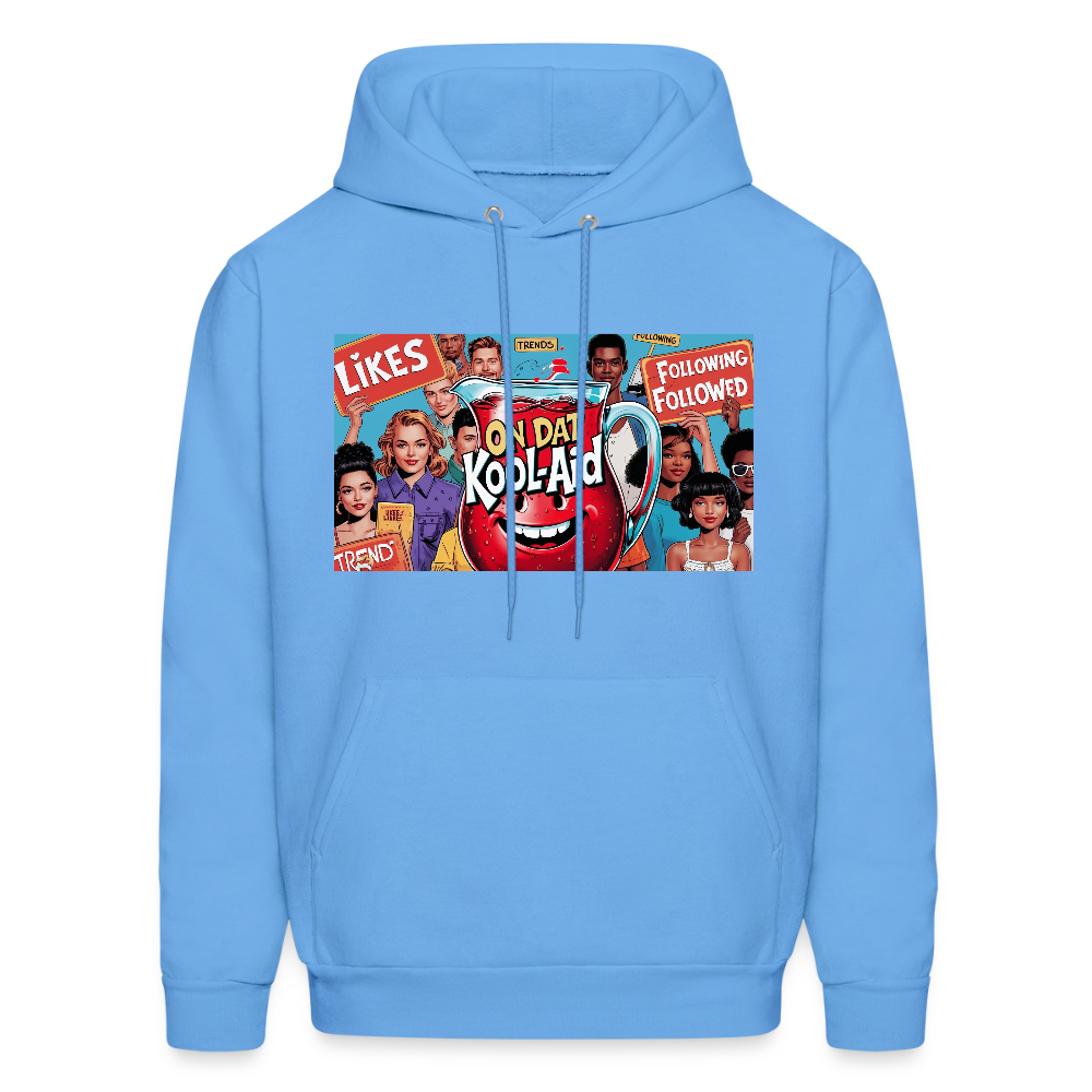 On Dat Kool-Aid Designer Hoodie, Sip the Truth—Not the Hype - carolina blue