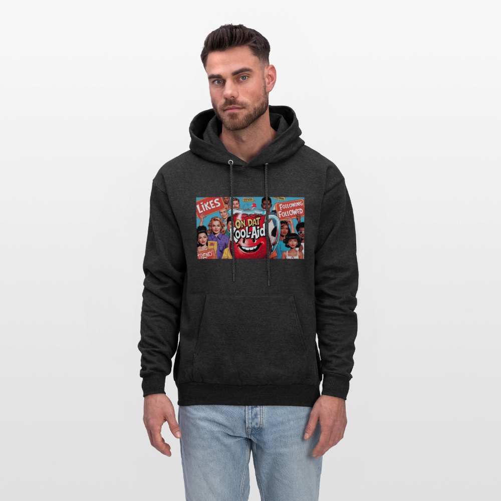 On Dat Kool-Aid Designer Hoodie, Sip the Truth—Not the Hype - charcoal grey