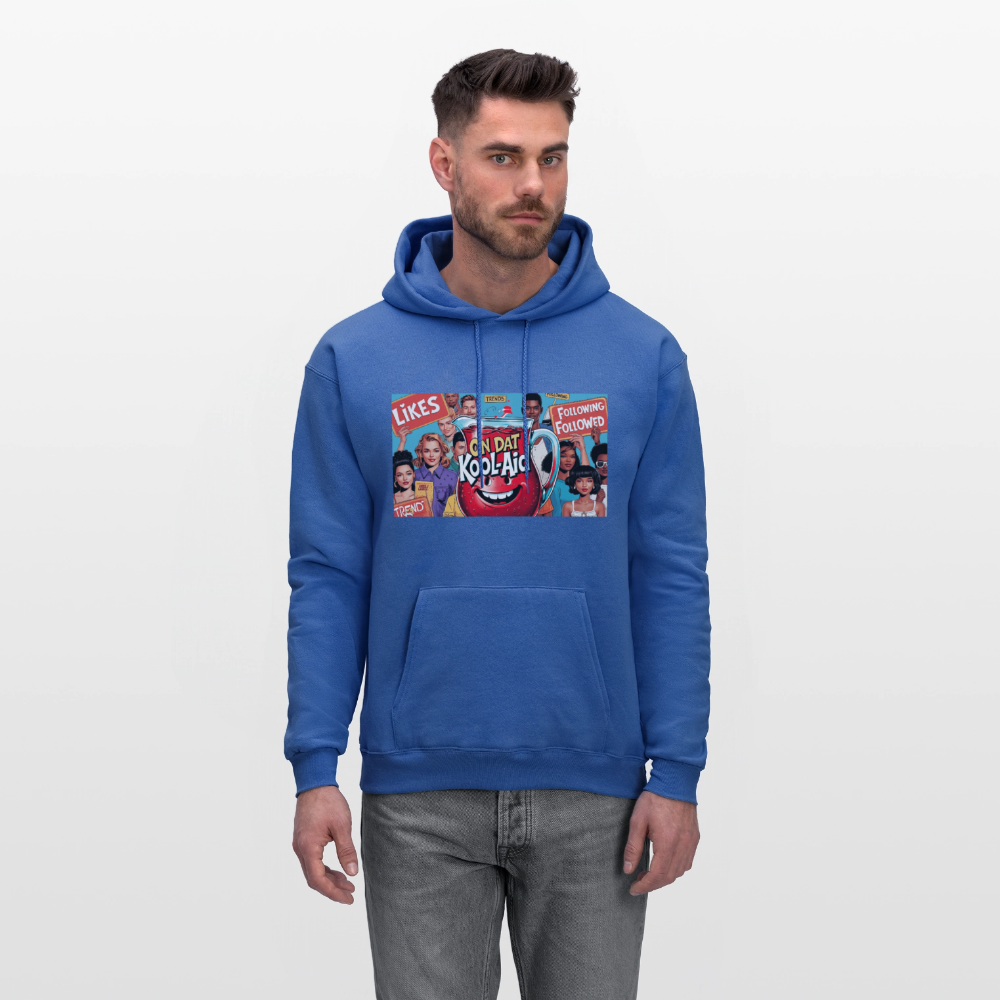 On Dat Kool-Aid Designer Hoodie, Sip the Truth—Not the Hype - royal blue