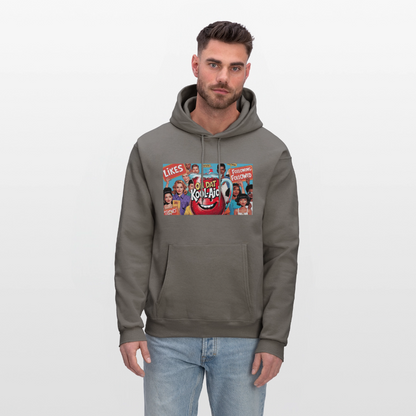 On Dat Kool-Aid Designer Hoodie, Sip the Truth—Not the Hype - asphalt gray