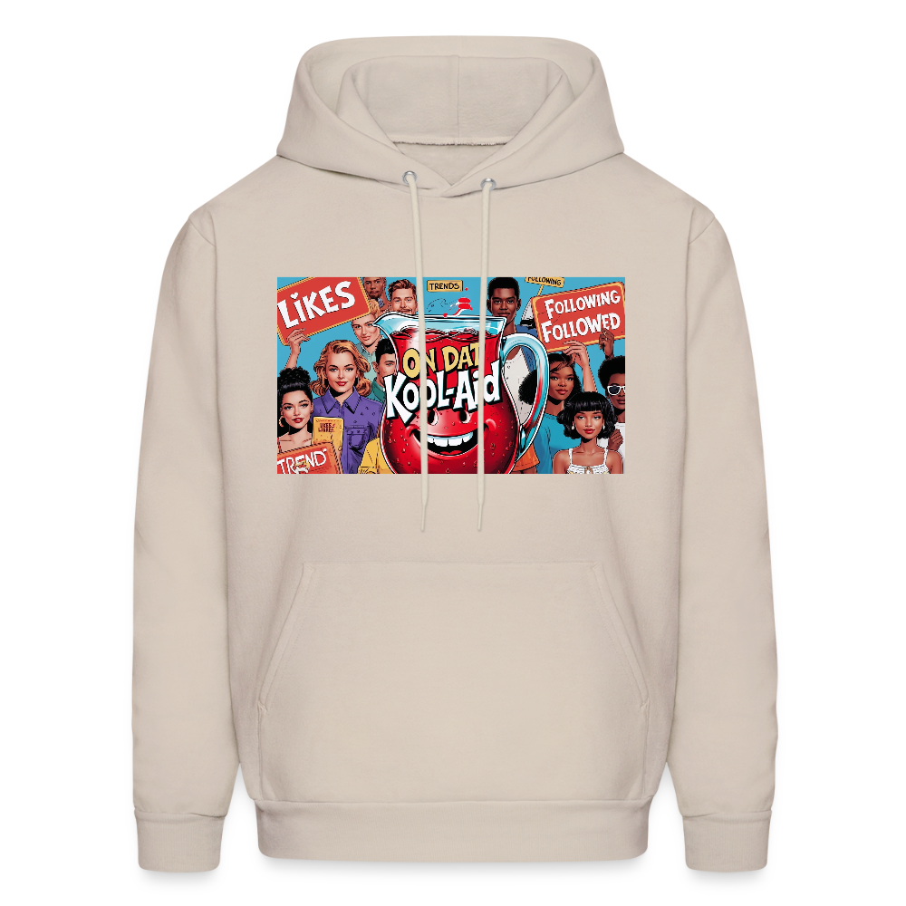 On Dat Kool-Aid Designer Hoodie, Sip the Truth—Not the Hype - Sand