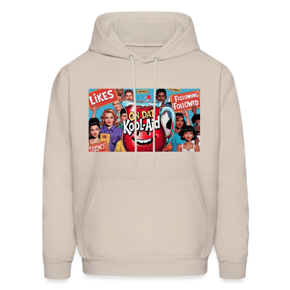On Dat Kool-Aid Designer Hoodie, Sip the Truth—Not the Hype - Sand