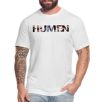 HUMEN Collage Logo Designer Tee - white