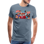 "On Dat Kool-Aid" Premium T-Shirt; Sip the Truth—Not the Hype - steel blue