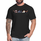 HUMEN Collage Logo Designer Tee - black