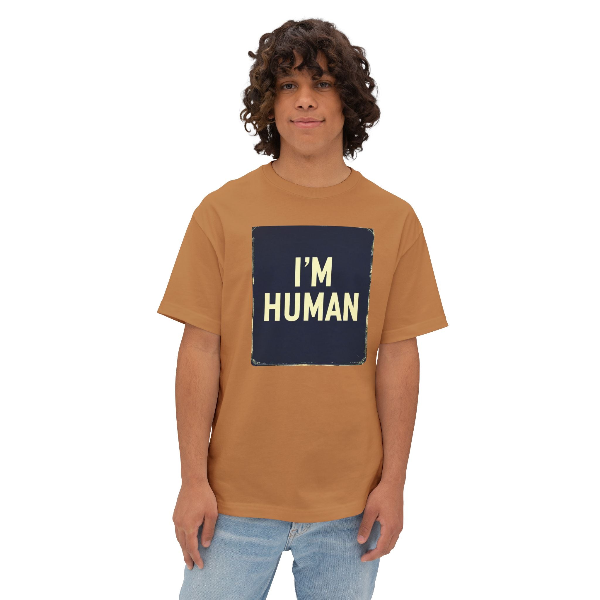 I'm Human Designer Oversized Boxy Tee