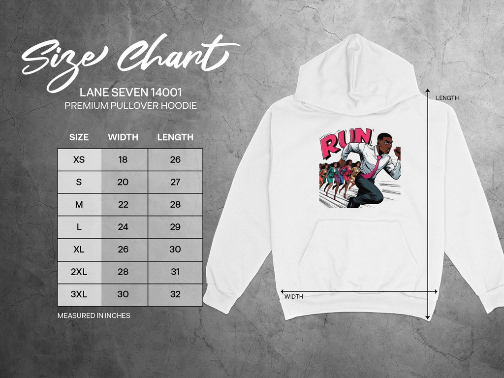 RUN Premium Pullover Hoodie Apparel for Stylish Looks