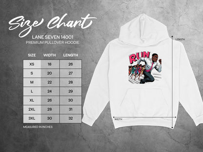 RUN Premium Pullover Hoodie Apparel for Stylish Looks
