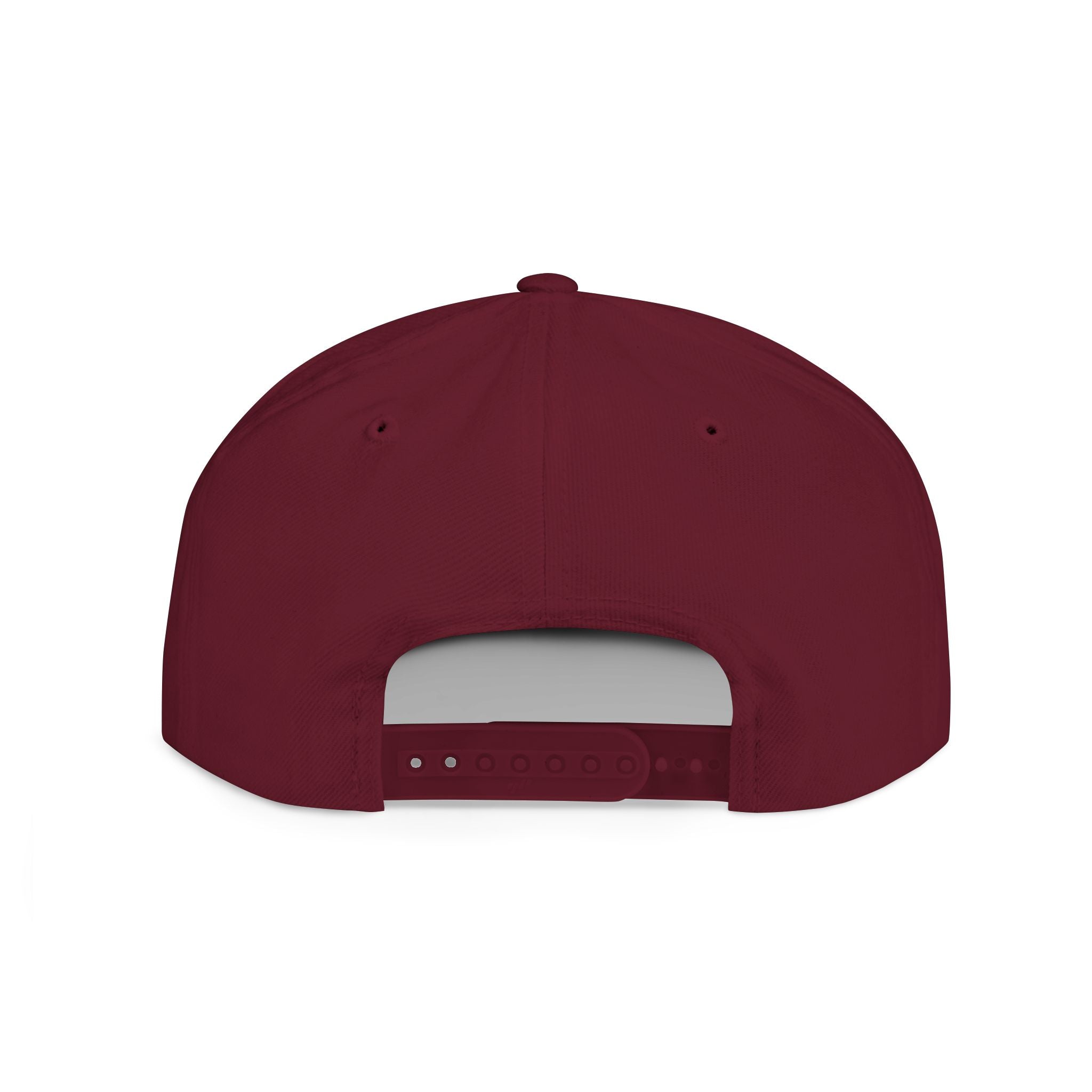 HUMEN Collage Logo Designer Flat Bill Snapback Hat - A nod to unity and self-expression.