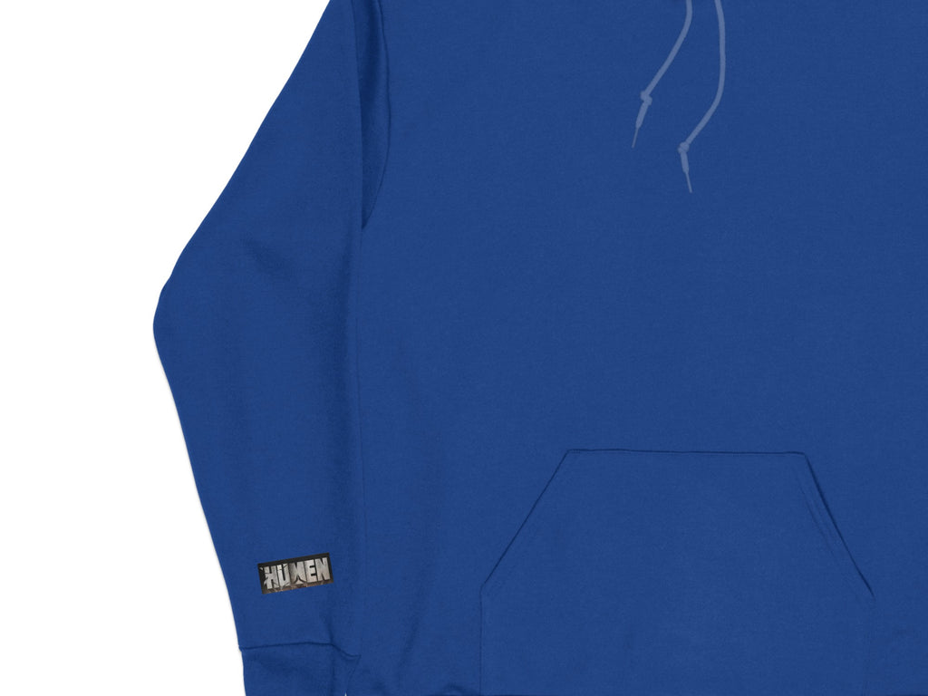 Stylish Blue Hoodie with Front Pocket for Comfortable Wear