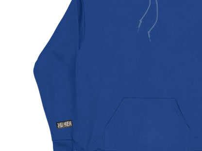 Stylish Blue Hoodie with Front Pocket for Comfortable Wear