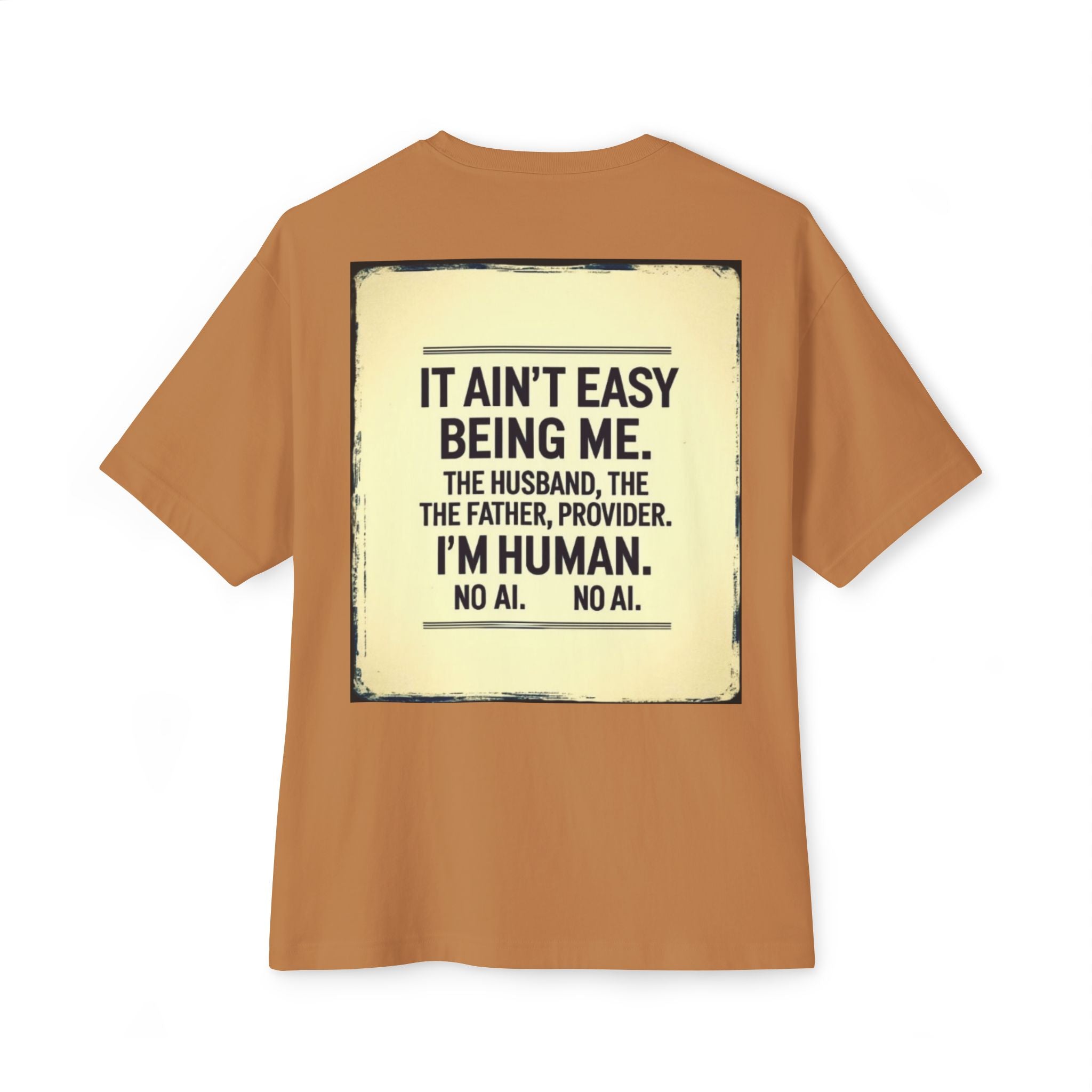 I'm Human Designer Oversized Boxy Tee