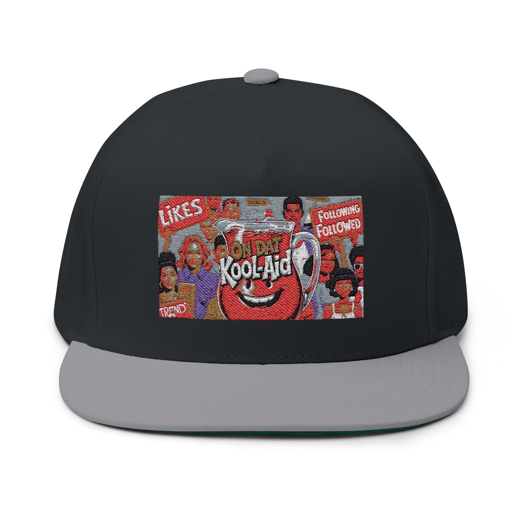 On Dat Kool-Aid Designer Flat Bill Cap