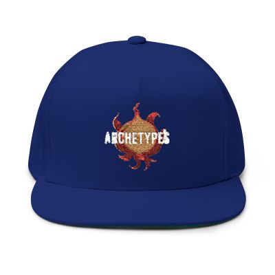 Archetypes Collection Designer Flat Bill Cap